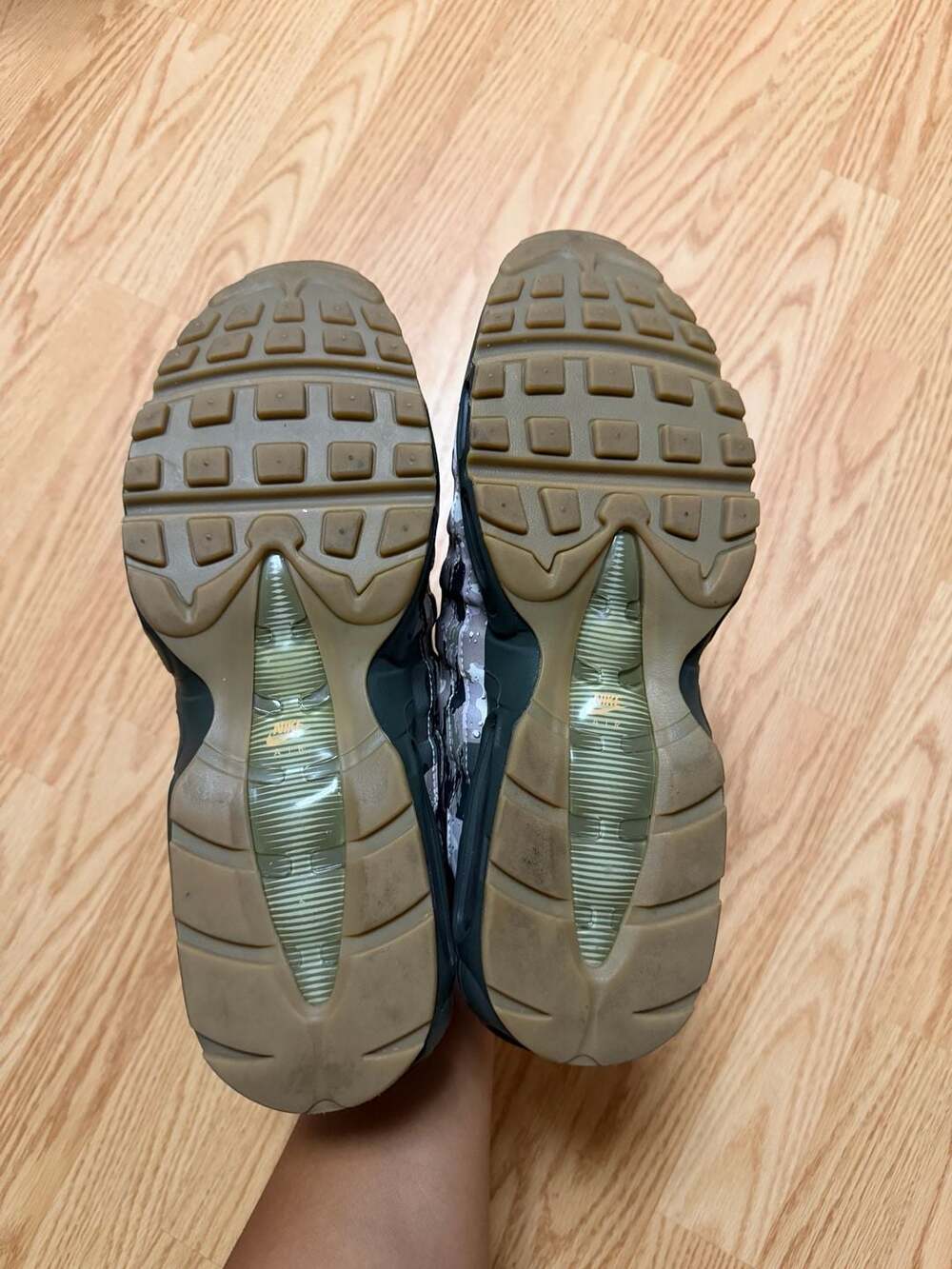 Nike Air Max 95 Camo Sunset (AQ6303-001) SZ 13M ‼️SHIP NEXT DAY‼️ NO BOX CLEAN🧼 - Picture 9 of 11